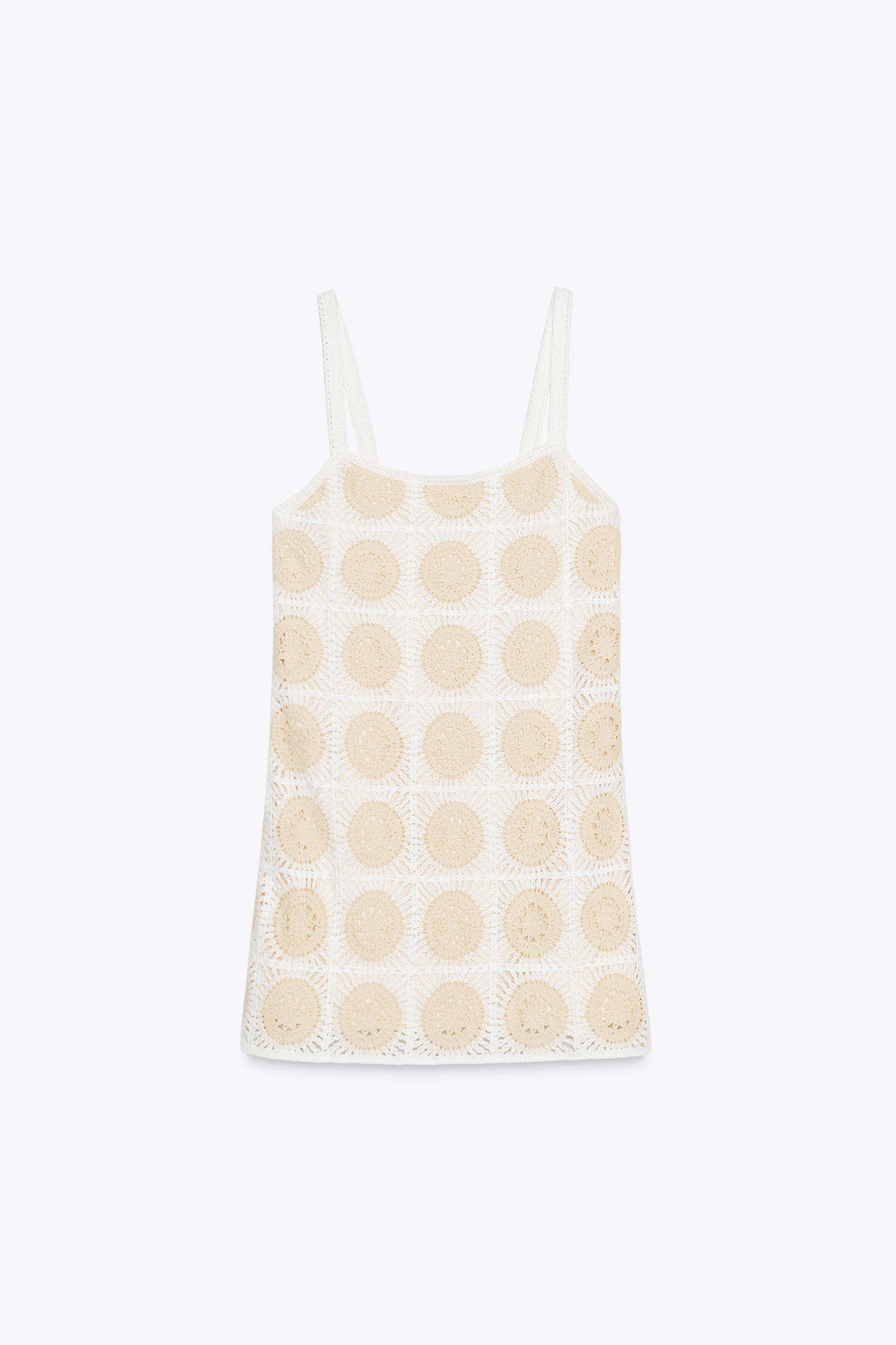 ROBE COURTE CROCHET