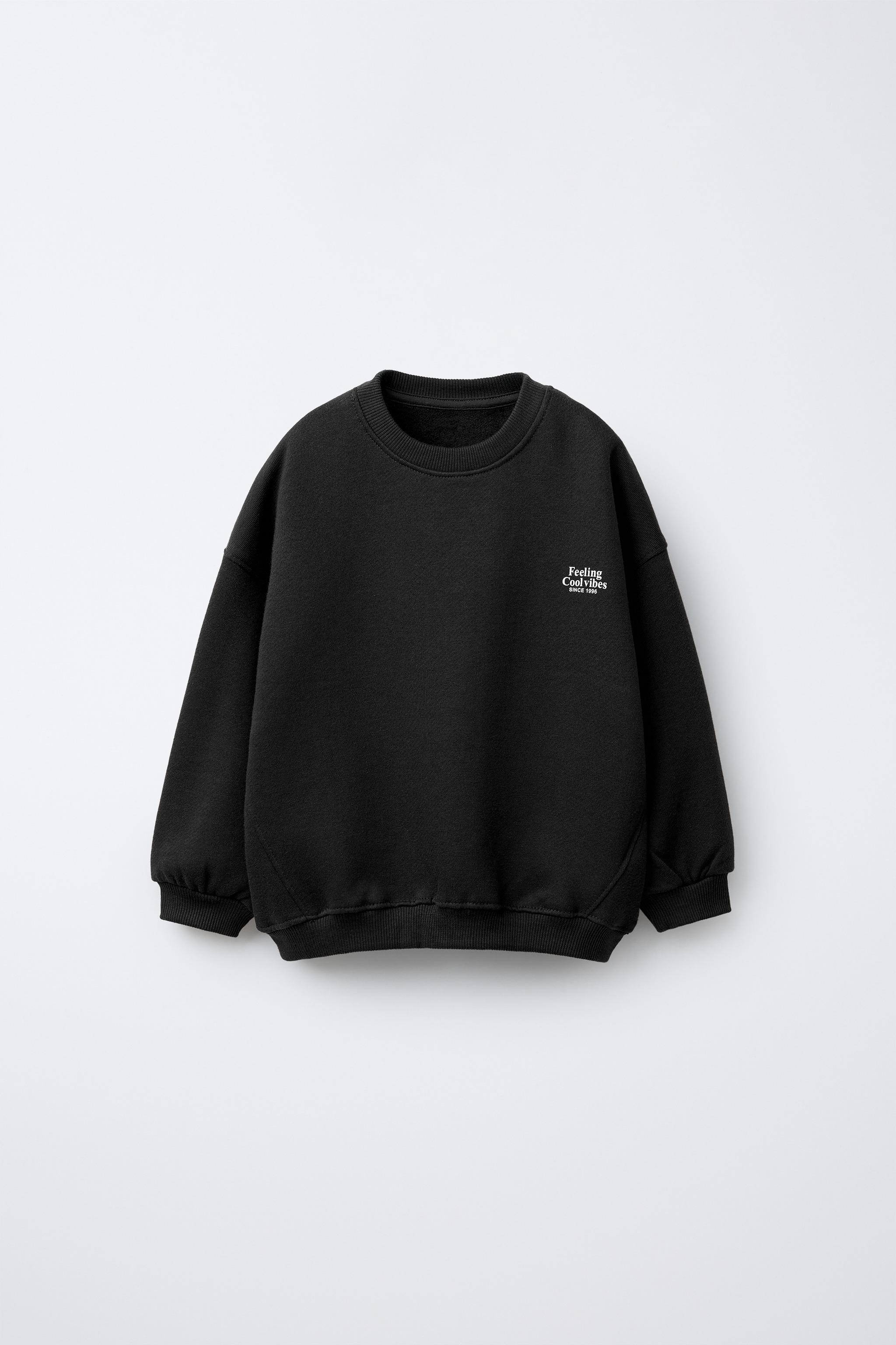 BASIC TEXT SWEATSHIRT