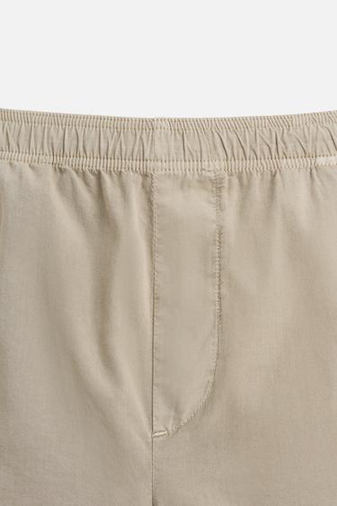 BERMUDA CARGO RELAXED FIT - vert kaki-moyen de Zara - Image 8