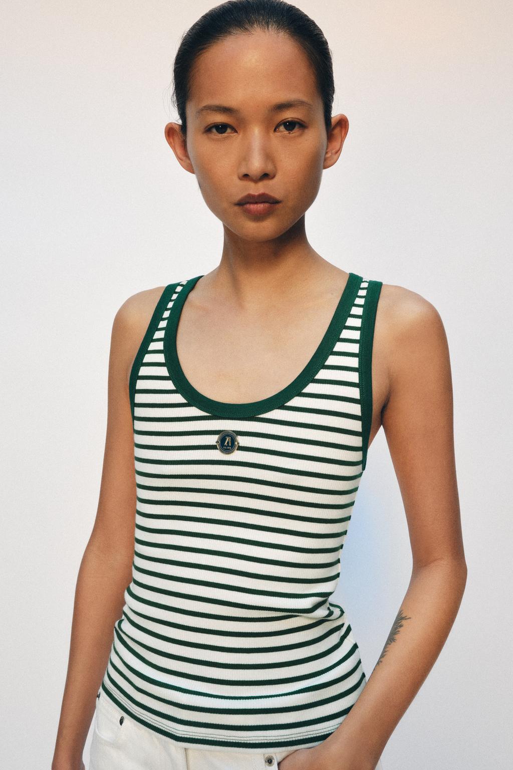 ZA STRIPED TOP