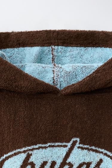 PONCHO ÉPONGE PUKAS SURF - Marron-Bleu de Zara - Image 3