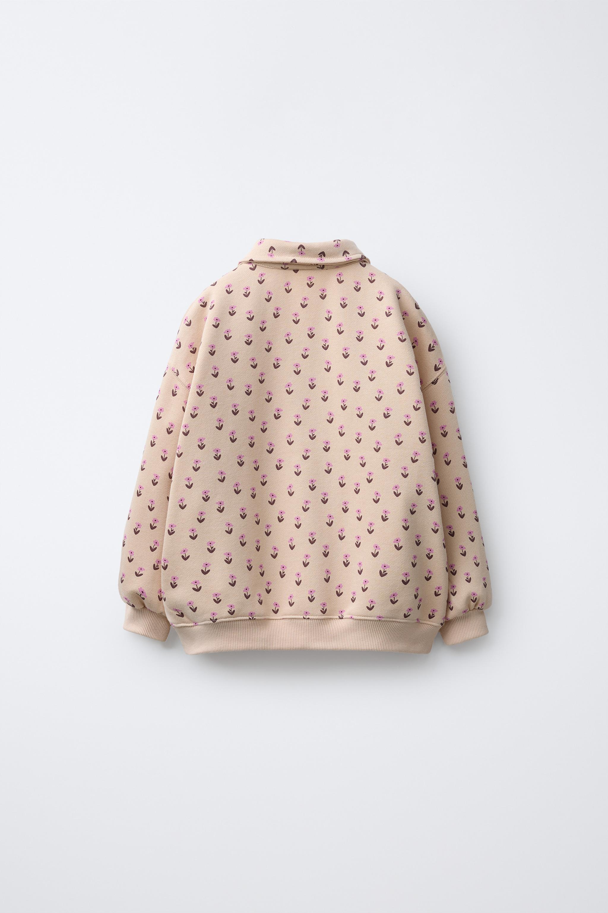 SWEAT POLO FLEURS
