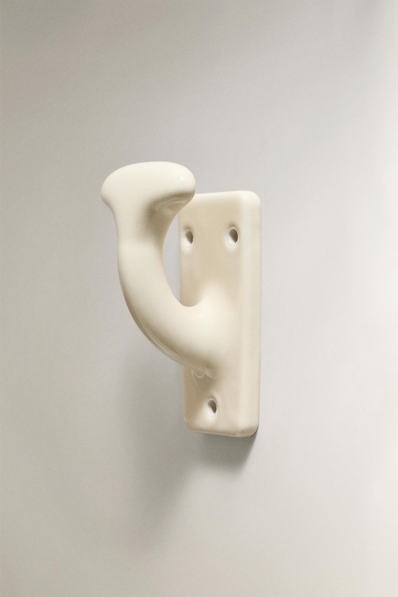 CERAMIC HOOK — Cream