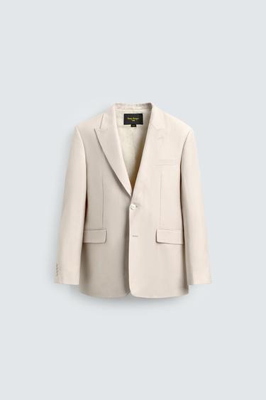 BLAZER TRAJE BOBBY GILLESPIE X ZARA - Crudo de Zara