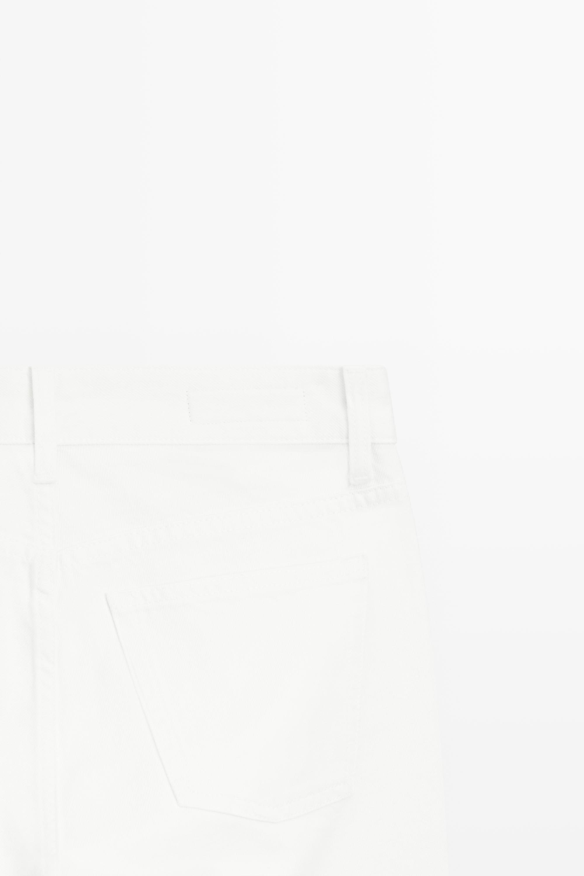 Jean straight taille basse