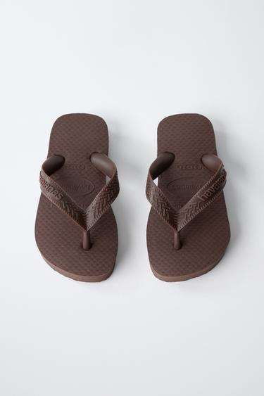 HAVAIANAS ® x ZARA SANDALS - Brown by Zara - Image 4