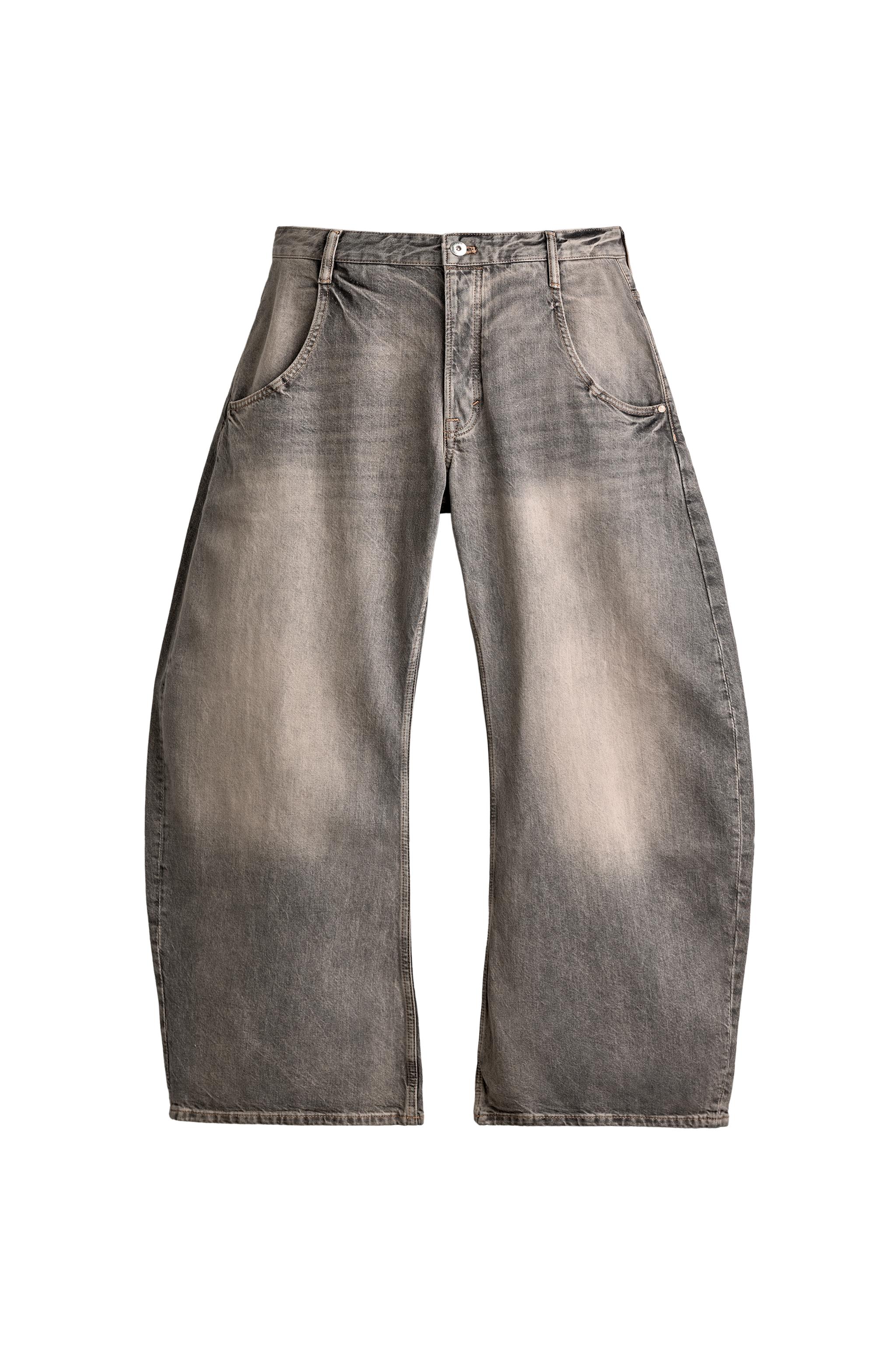 LOOSE BARREL FIT JEANS