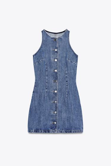 MINI-JEANSKLEID Z1975 - Mittelblau von Zara - Bild 0