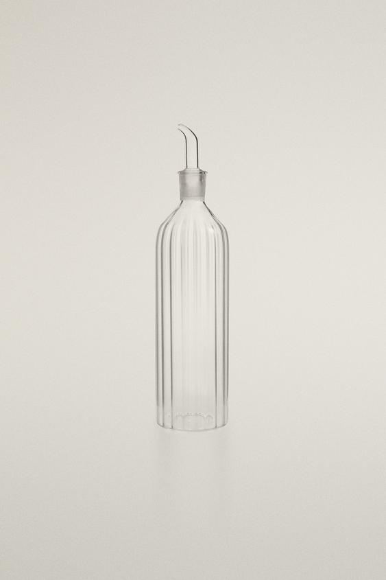 ACEITERA REDONDA BOROSILICATO - Transparente de Zara - Imagen 0
