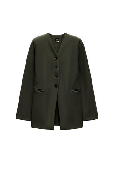 POCKET CREPE BLAZER