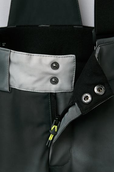 TIE DYE WATER-RESISTANT AND WINDPROOF BRACE TROUSERS RECCO® SYSTEM SKI COLLECTION - Grey by Zara - Image 2