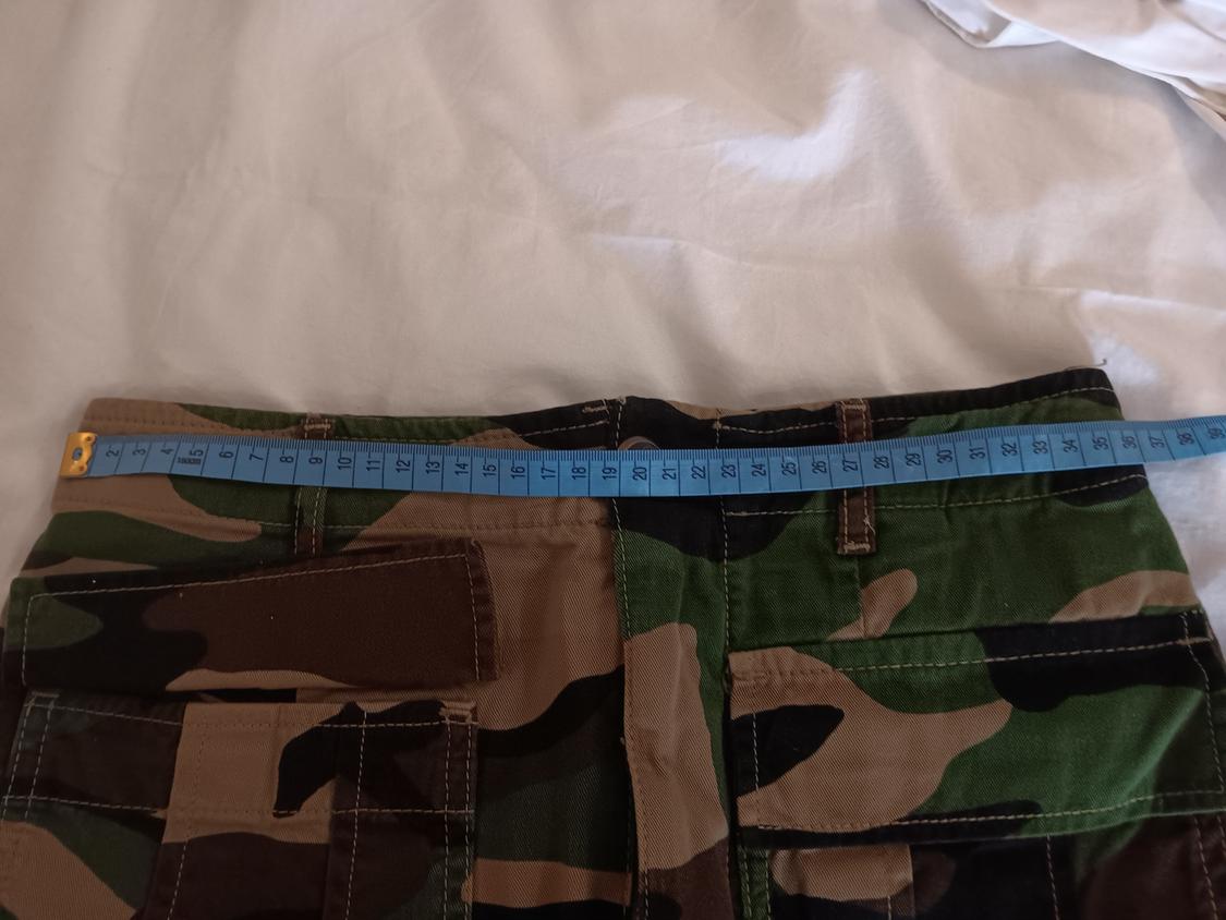 ZW PREMIUM CARGO MINI SKIRT IN CAMOUFLAGE - Image 4