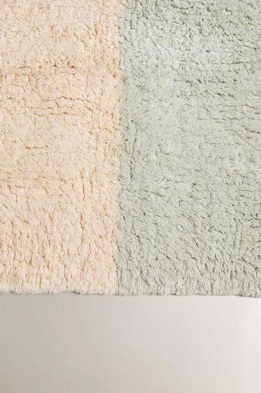 TAPIS ENFANT COTON PATCHWORK - Beige clair de Zara - Image 2