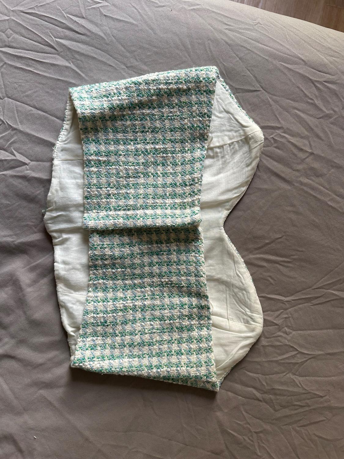CROPPED CORSETRY-INSPIRED CHECK TOP - Image 2