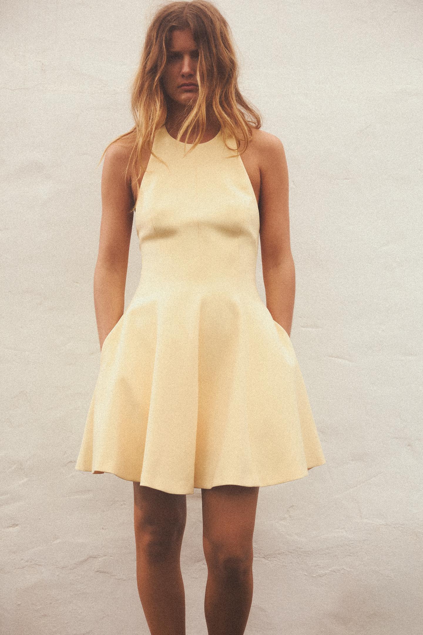 HALTER SHORT DRESS