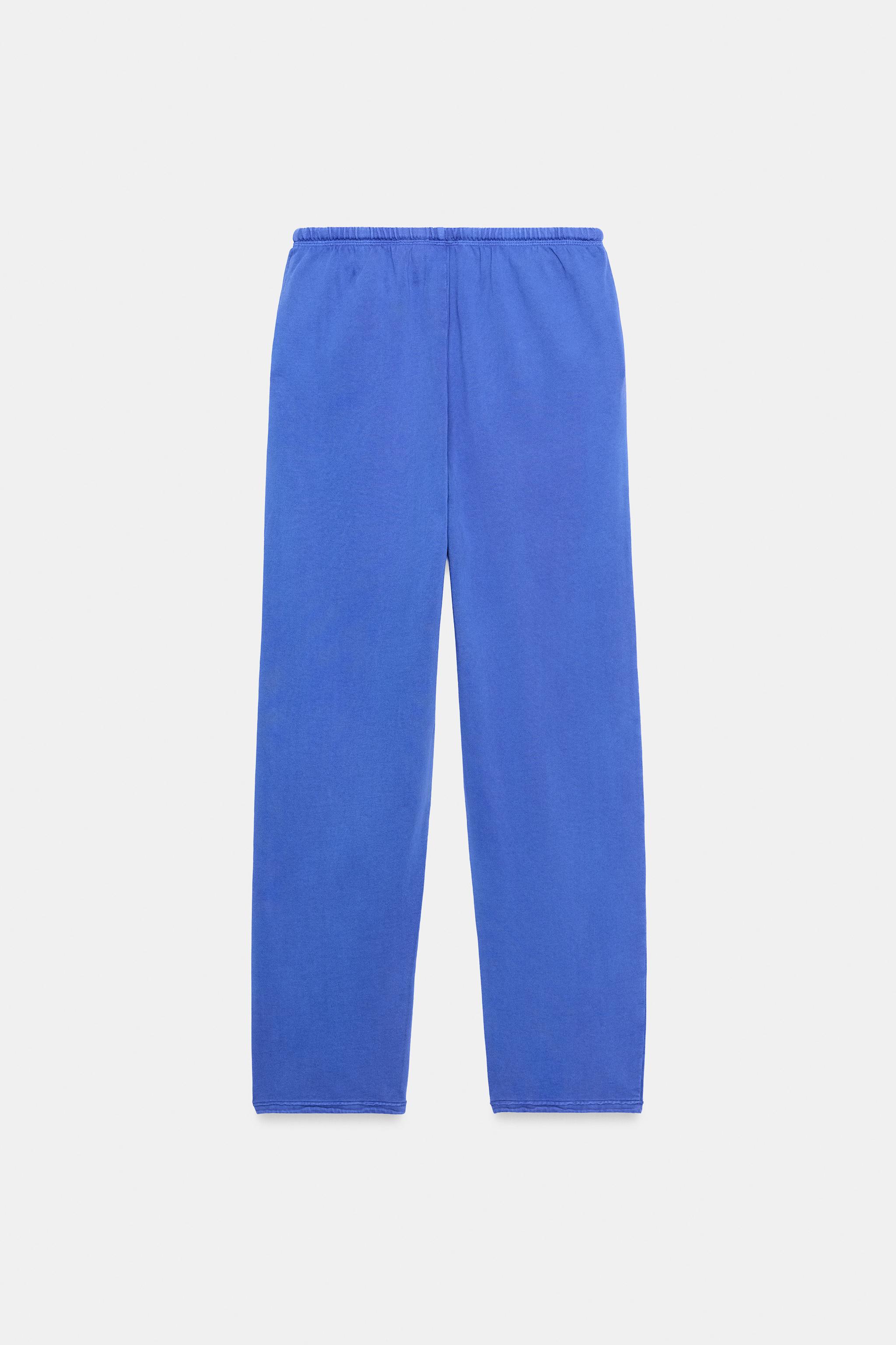 Zara Düz Kesim Uzun Pantolon görsel 6