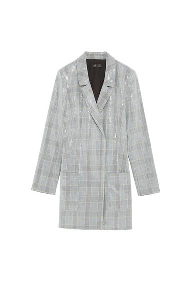 SEQUIN BLAZER DRESS