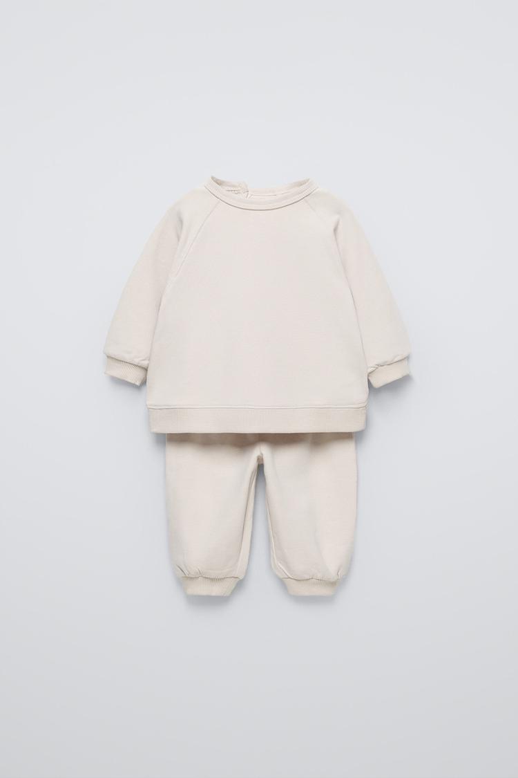 Jogger Conjunto Chandal Zara CONJUNTO HOODIE CON CAPUCHA Y