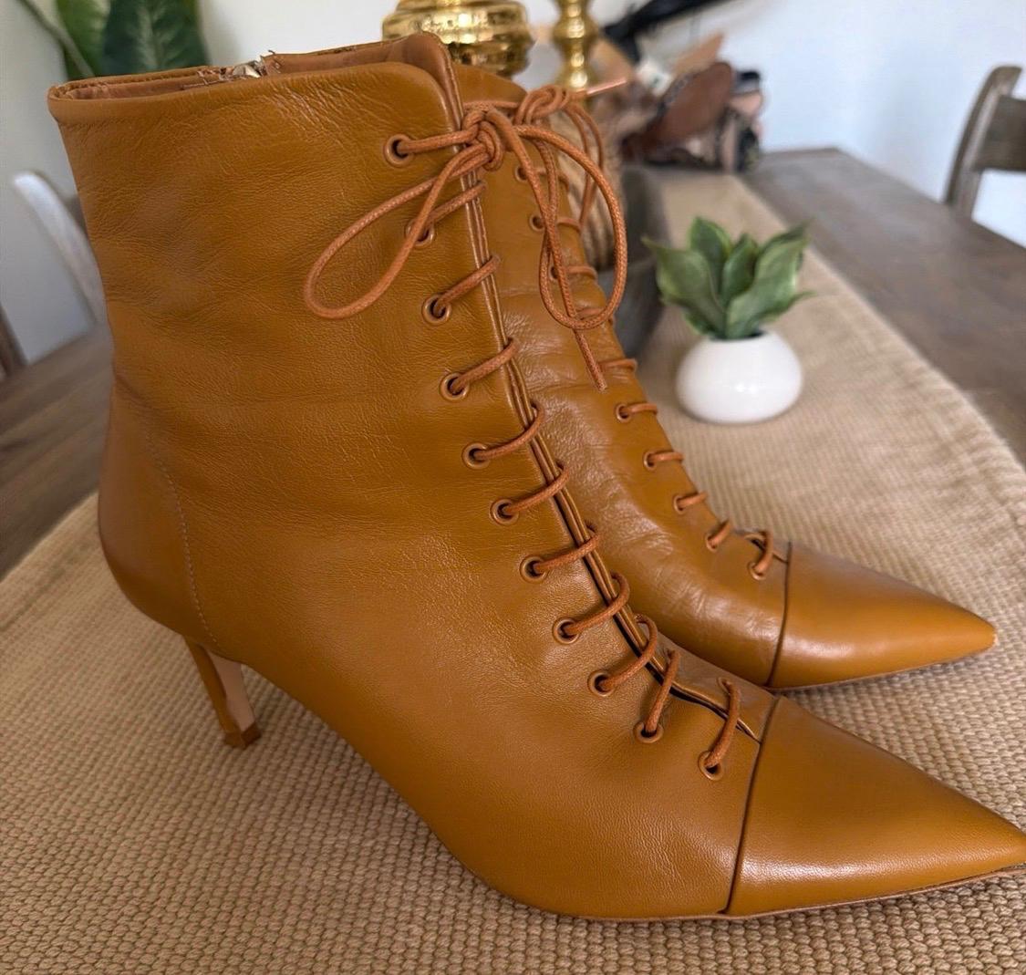 LEATHER ANKLE BOOTS - Image 2