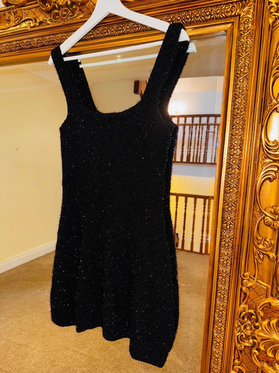 RHINESTONE BUTTON DRESS - Image 2