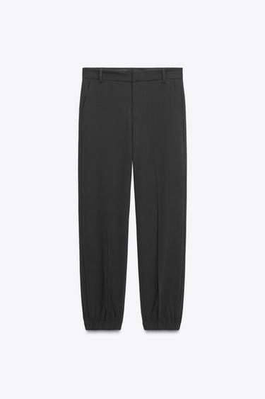 Zara JOGGER PANTS - Black