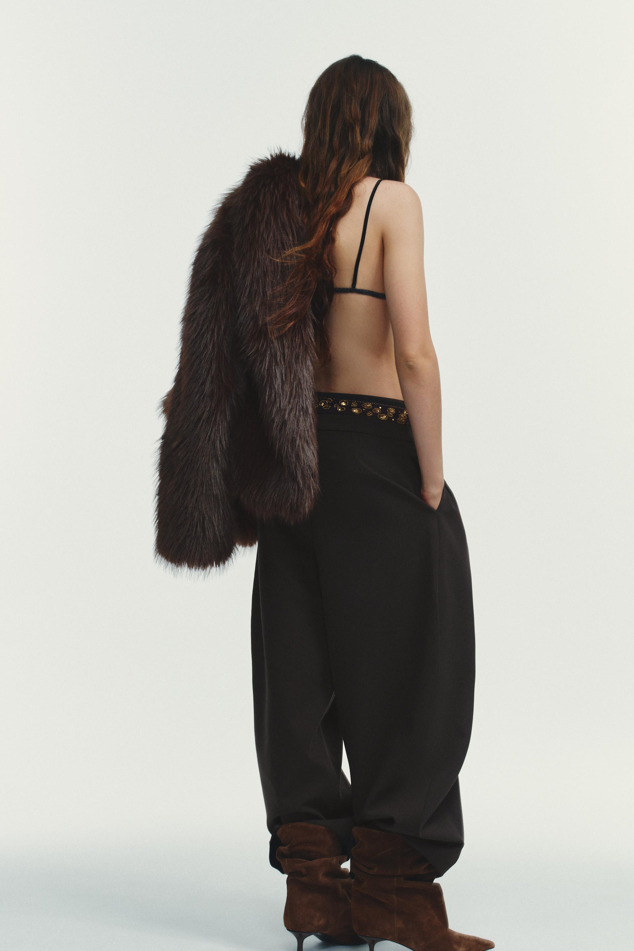 PLEATED BALLOON PANTS