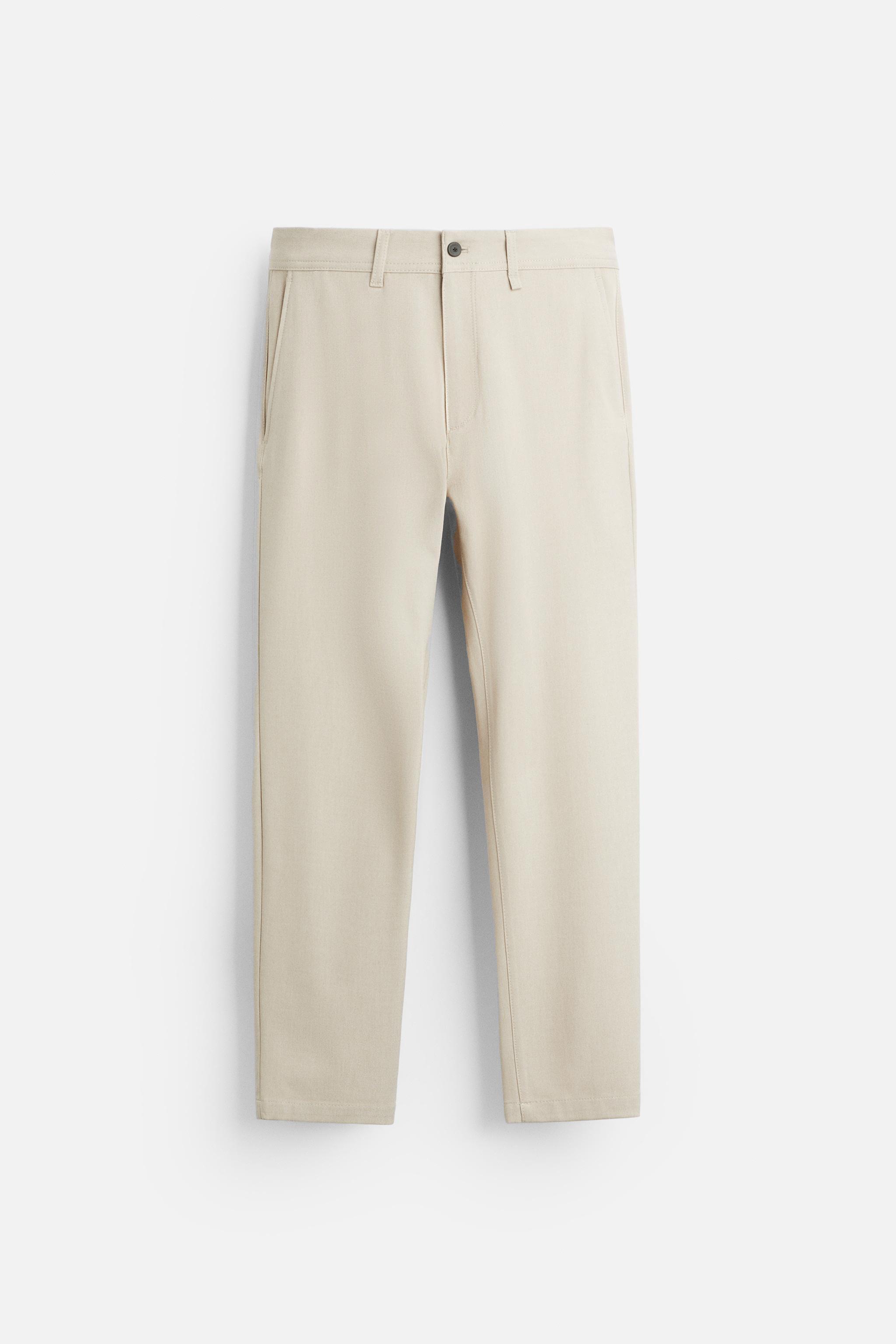 テクスチャー コンフォートパンツ - チャコールグレー | ZARA