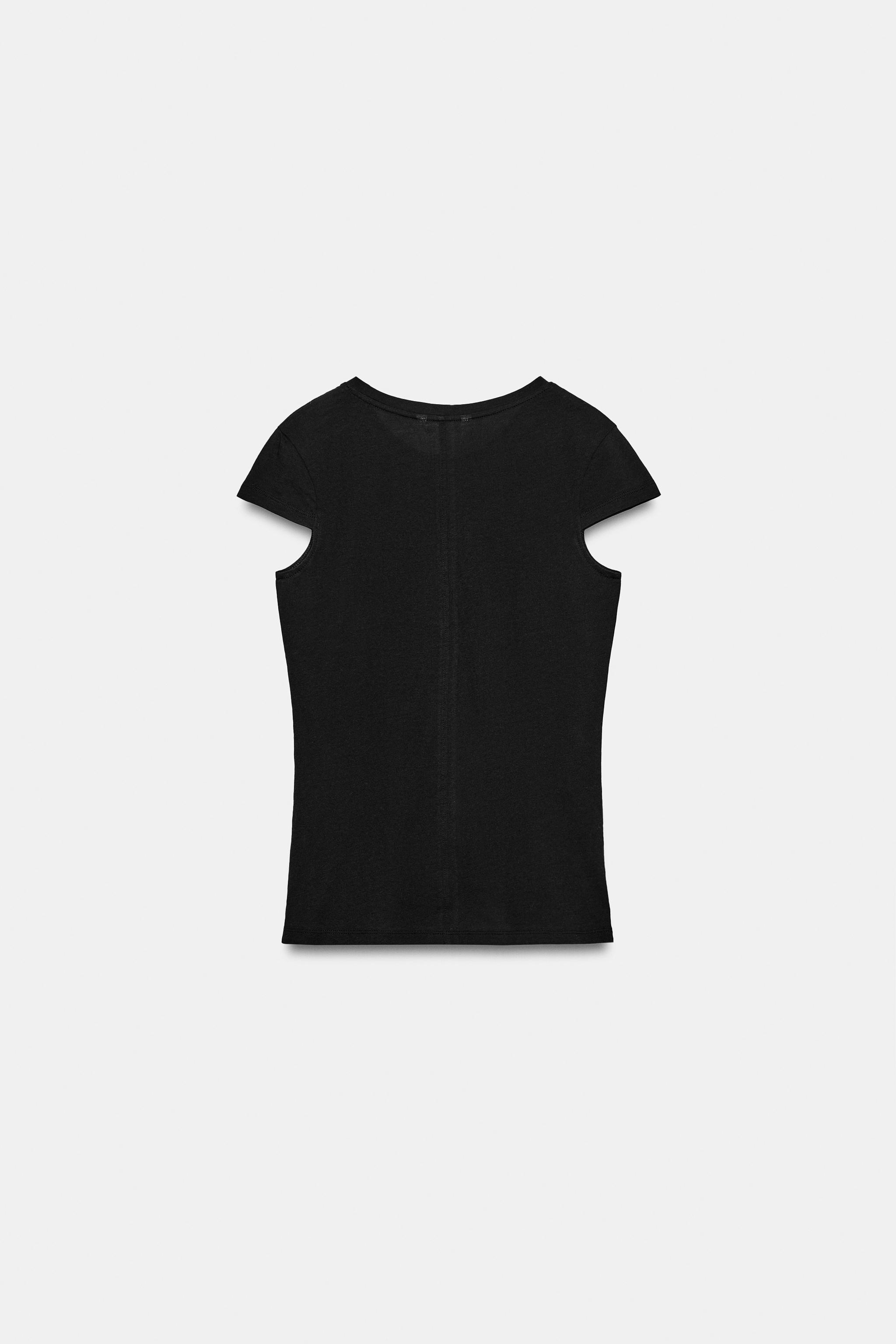 T-SHIRT MINIMAL MANCHES COURTES
