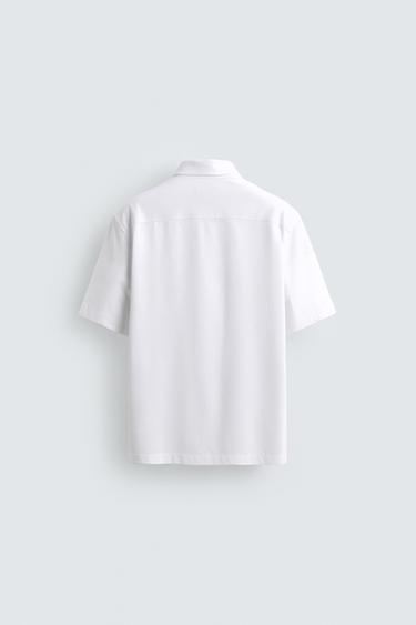 SOFT REGULAR FIT SHIRT - White by Zara - Image 6