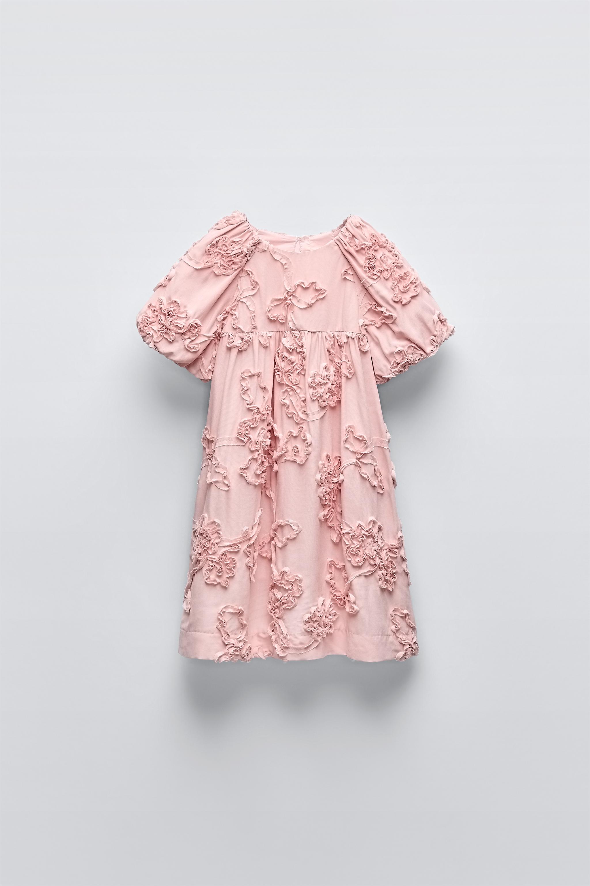 FLORAL DRESS - Pink | ZARA United States