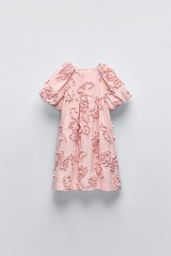 Kleid Mit Blumenmuster Zara