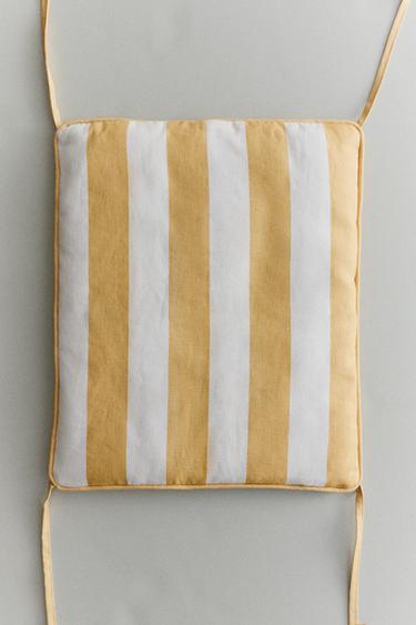 YELLOW STRIPED CHAIR BACK - striped by Zara
