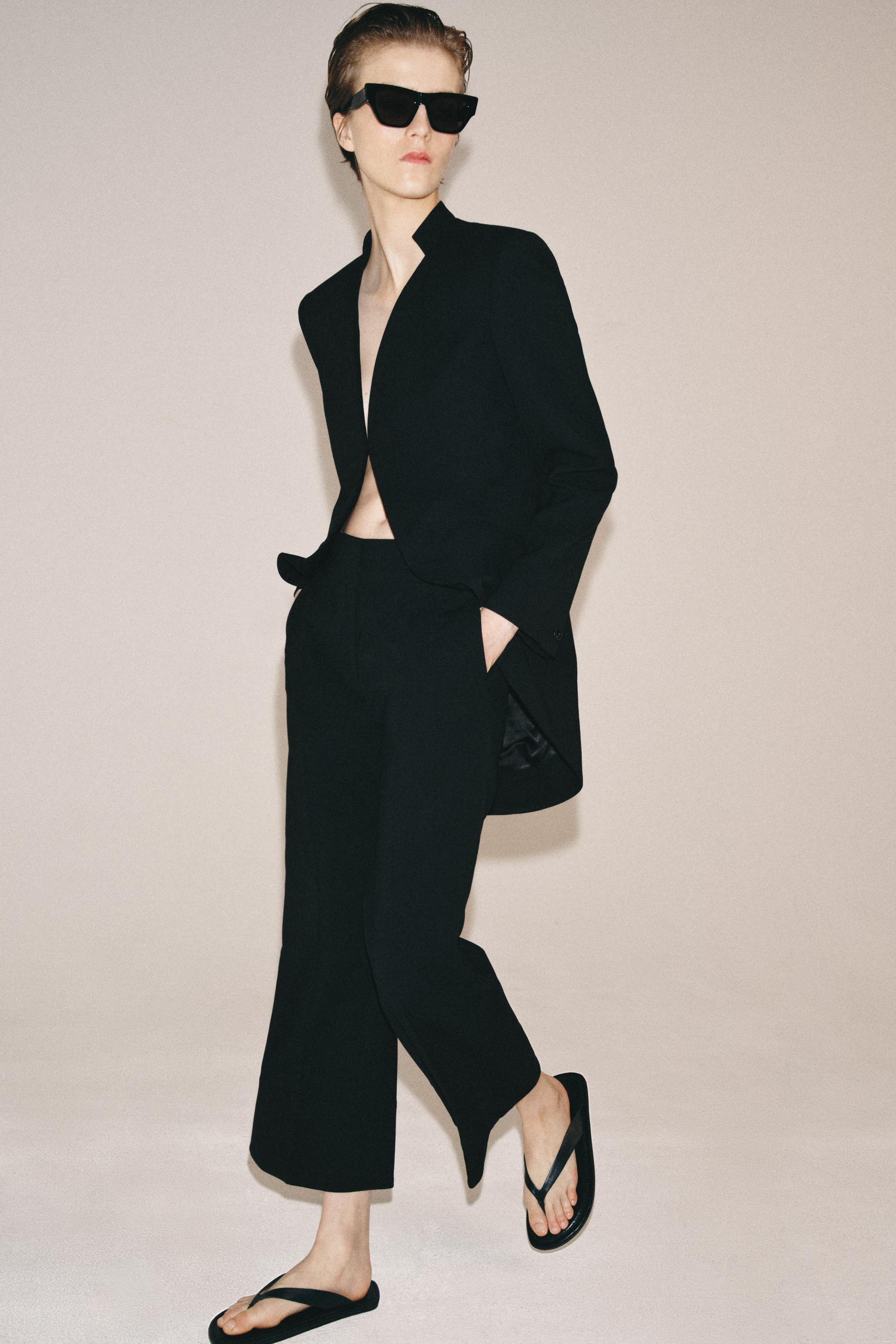LIMITED EDITION ZW COLLECTION MINIMAL LONG BLAZER