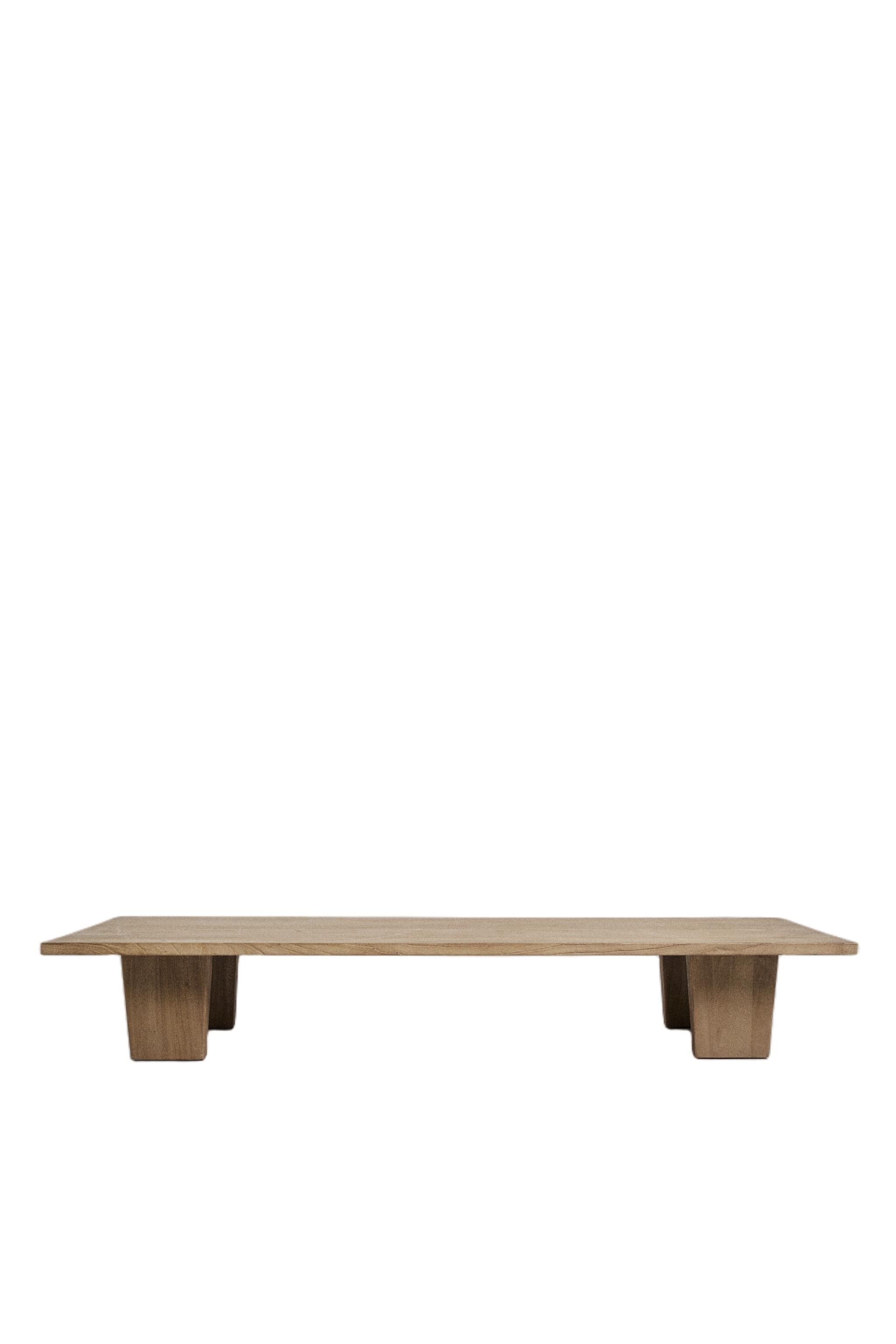ELM WOOD CENTER TABLE/ COFFEE TABLE - Light beige | ZARA United States