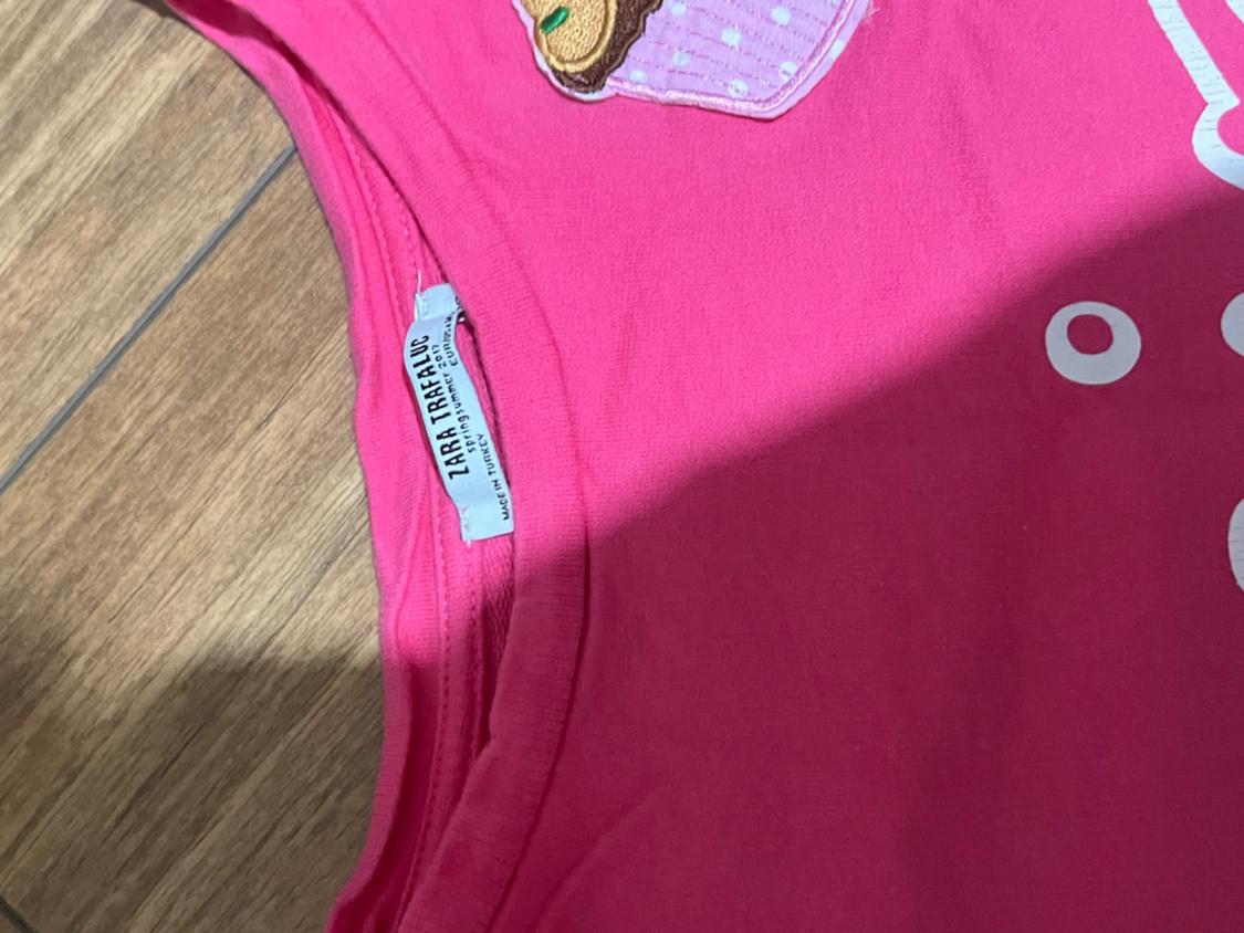 PINK TSHIRT STYLE DRESS - Image 5