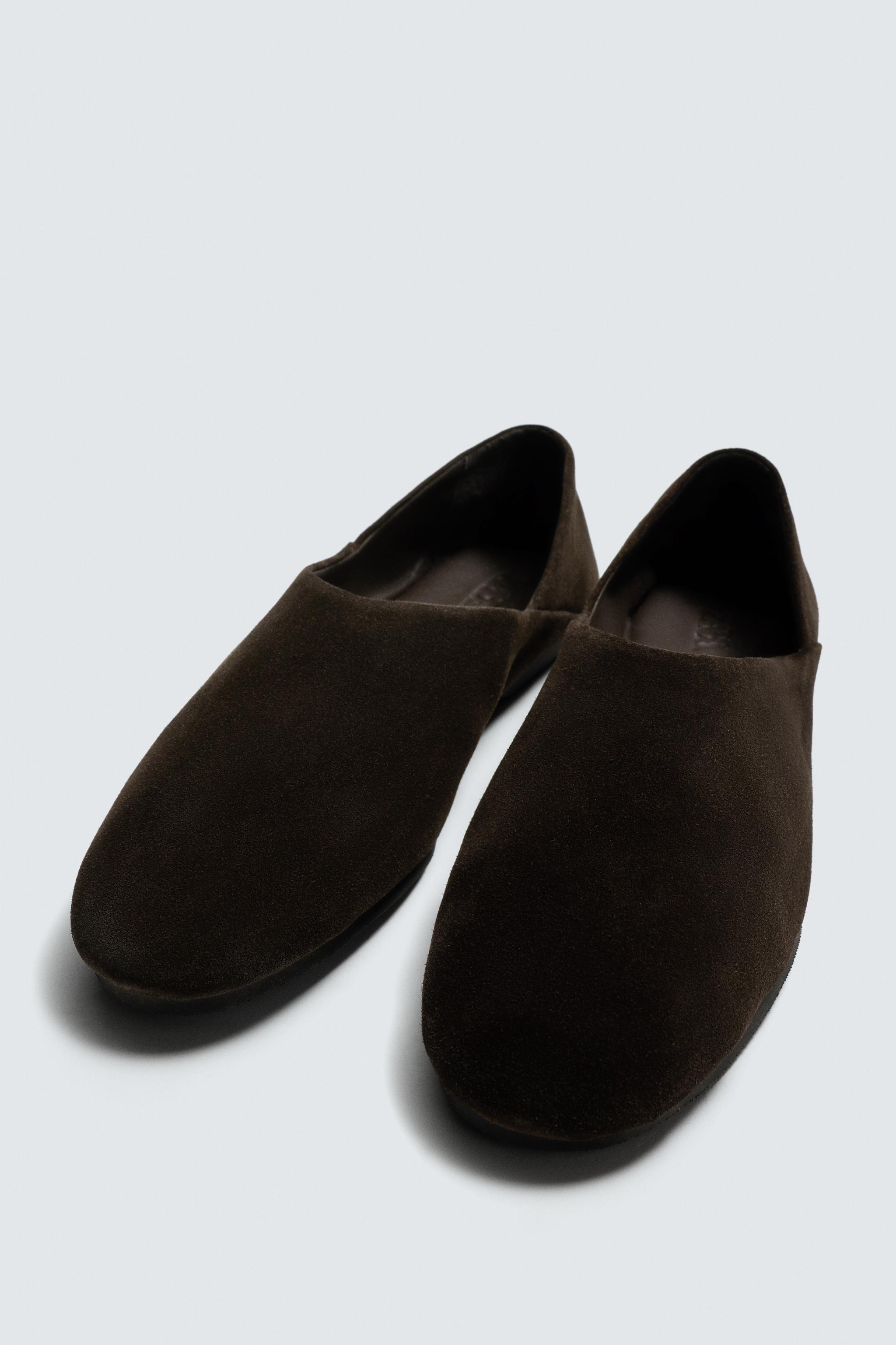 Zara LEATHER SHOES WITH VIBRAM® SOLE AARON LEVINE X ZARA at Mall