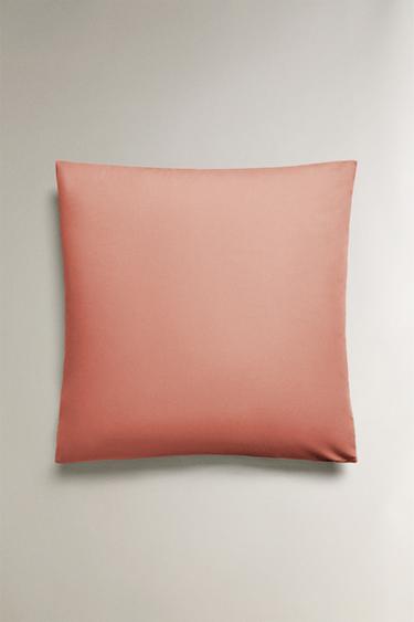 TAIE D’OREILLER PERCALE DE COTON (200 FILS) - Corail de Zara - Image 1