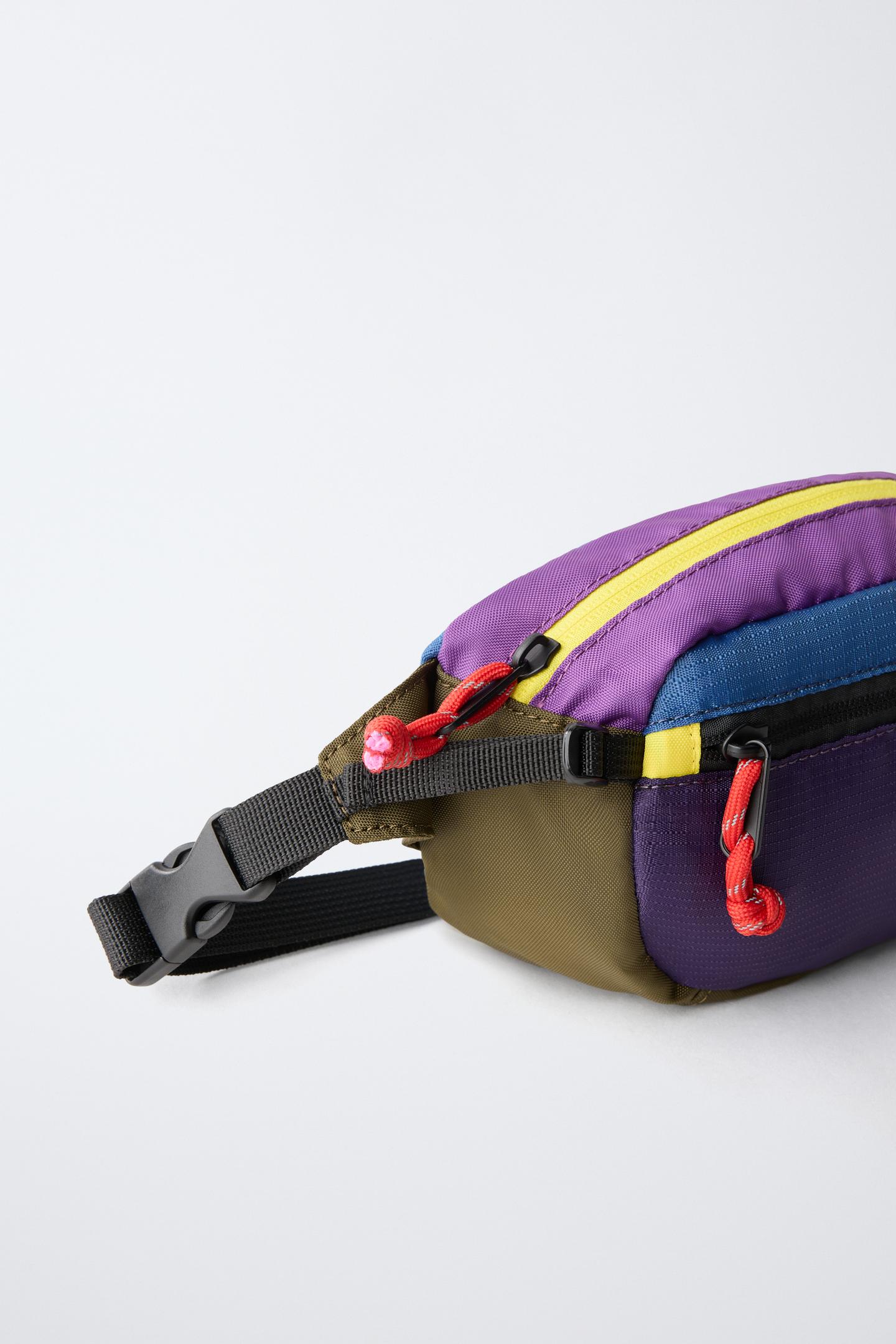 Детская сумка Zara Multicolor Technical Belt, цвет: Разноцветный — фото 3