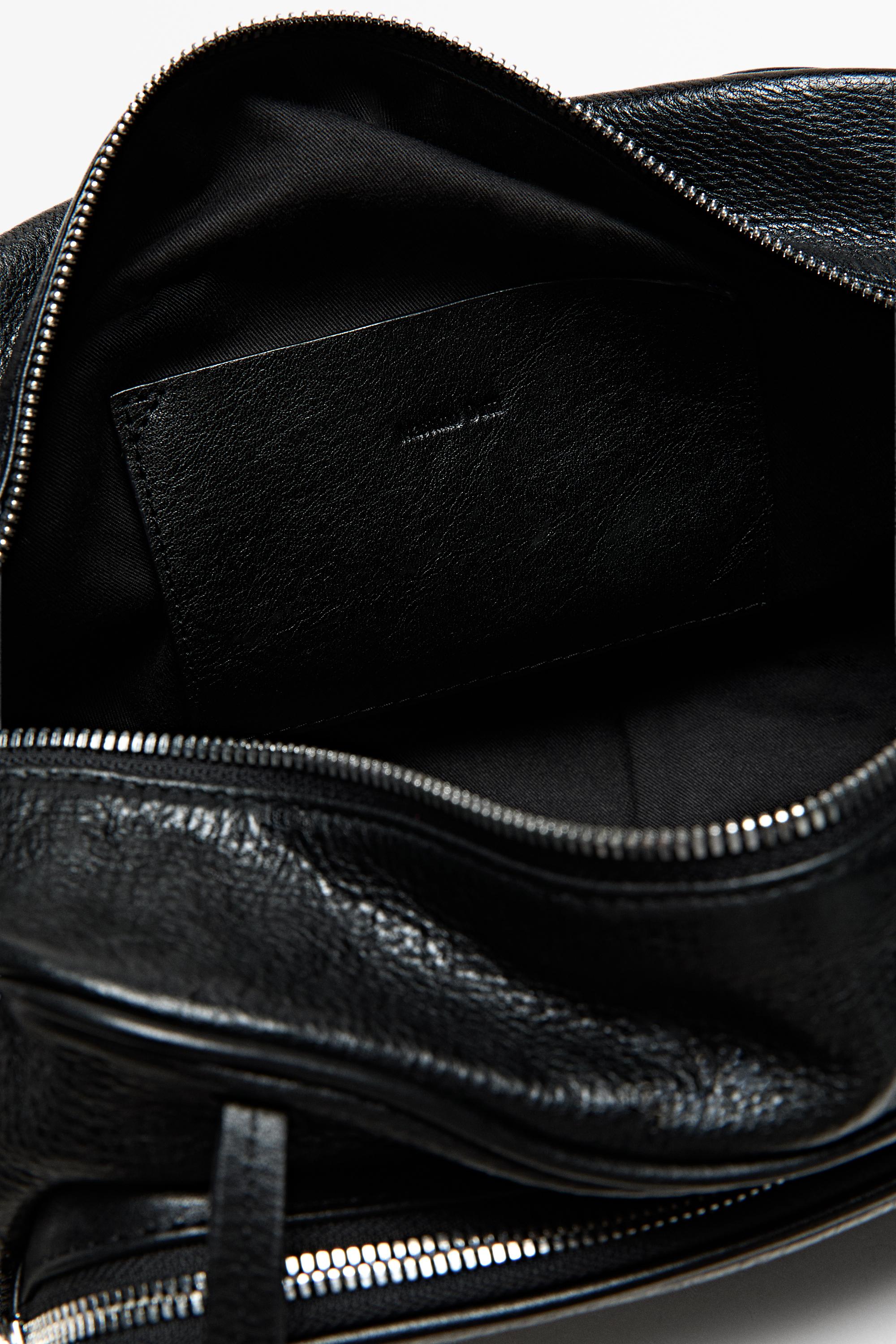 Medium Nappa leather bowling bag