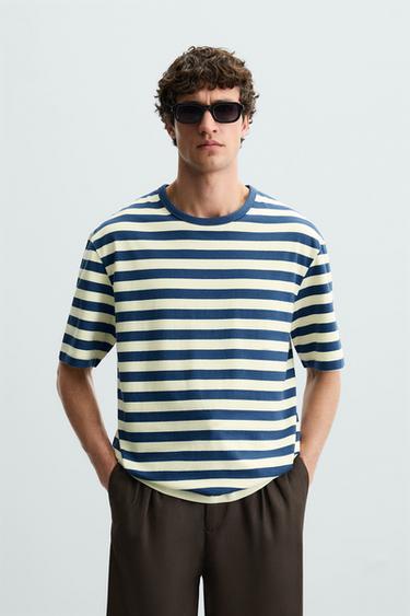 STRIPED T-SHIRT - Multicoloured by Zara