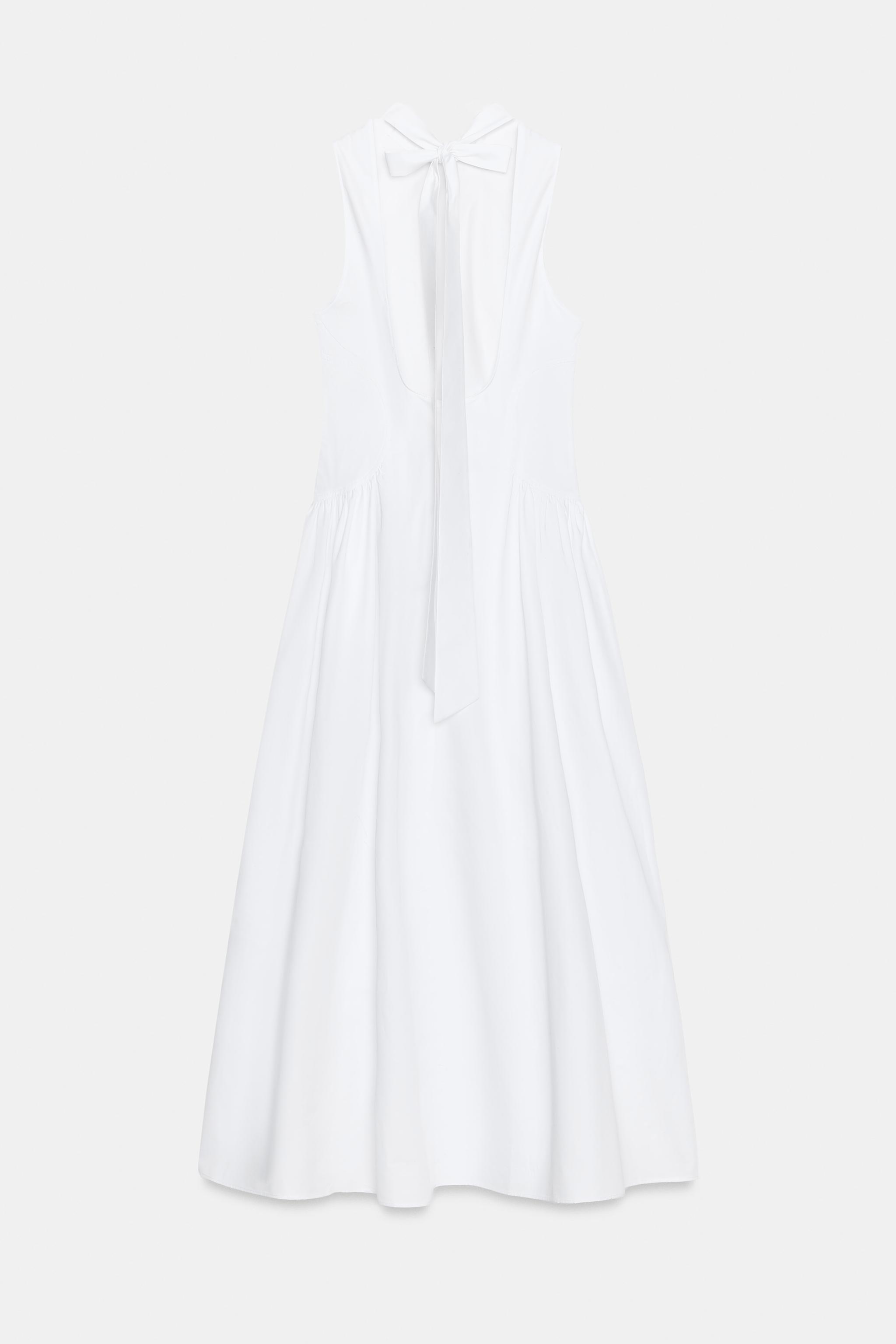 ROBE MI-LONGUE DOS NU