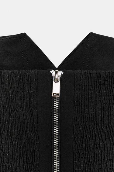 ZW COLLECTION LIMITED EDITION BANDEAU TOP - Black by Zara - Image 4