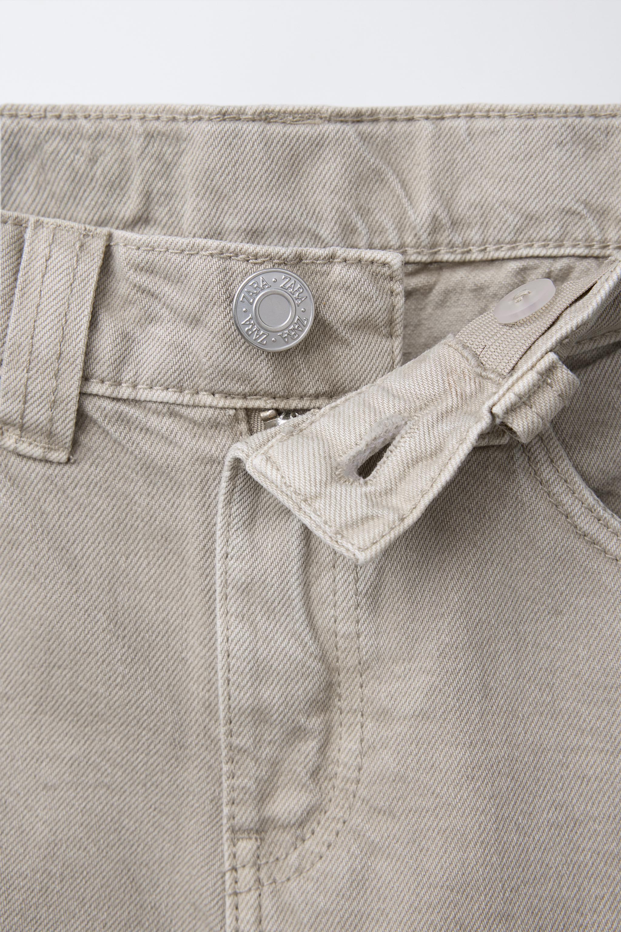 WIDE LEG MULTICARGO PANTS - Stone | ZARA United States