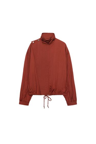 ZW COLLECTION DOUBLE-BREASTED JACKET - Earth by Zara