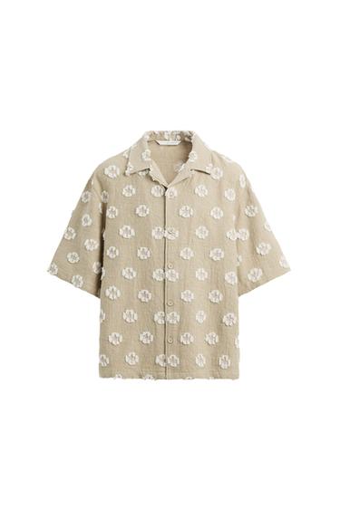 TEXTURED JACQUARD SHIRT
