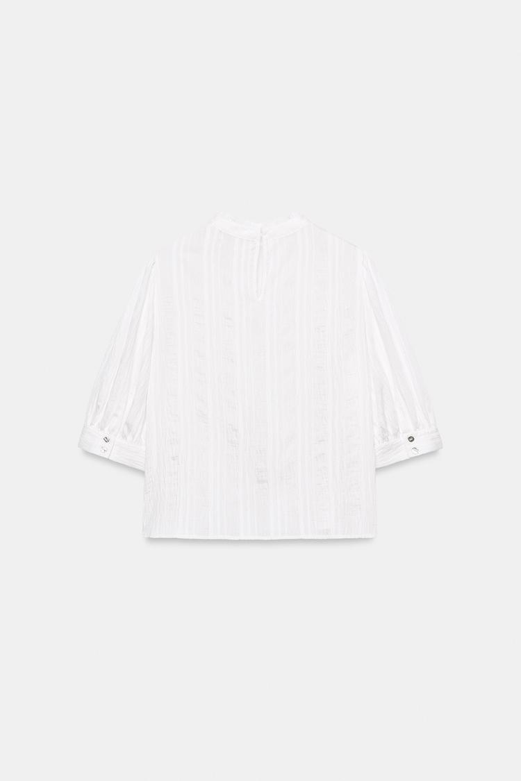 Camisa romántica de encaje 8