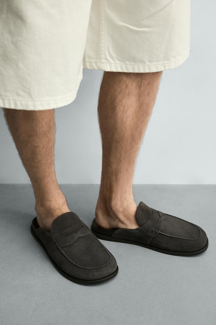 MOCASINES DE CUERO TIPO CLOGS 3