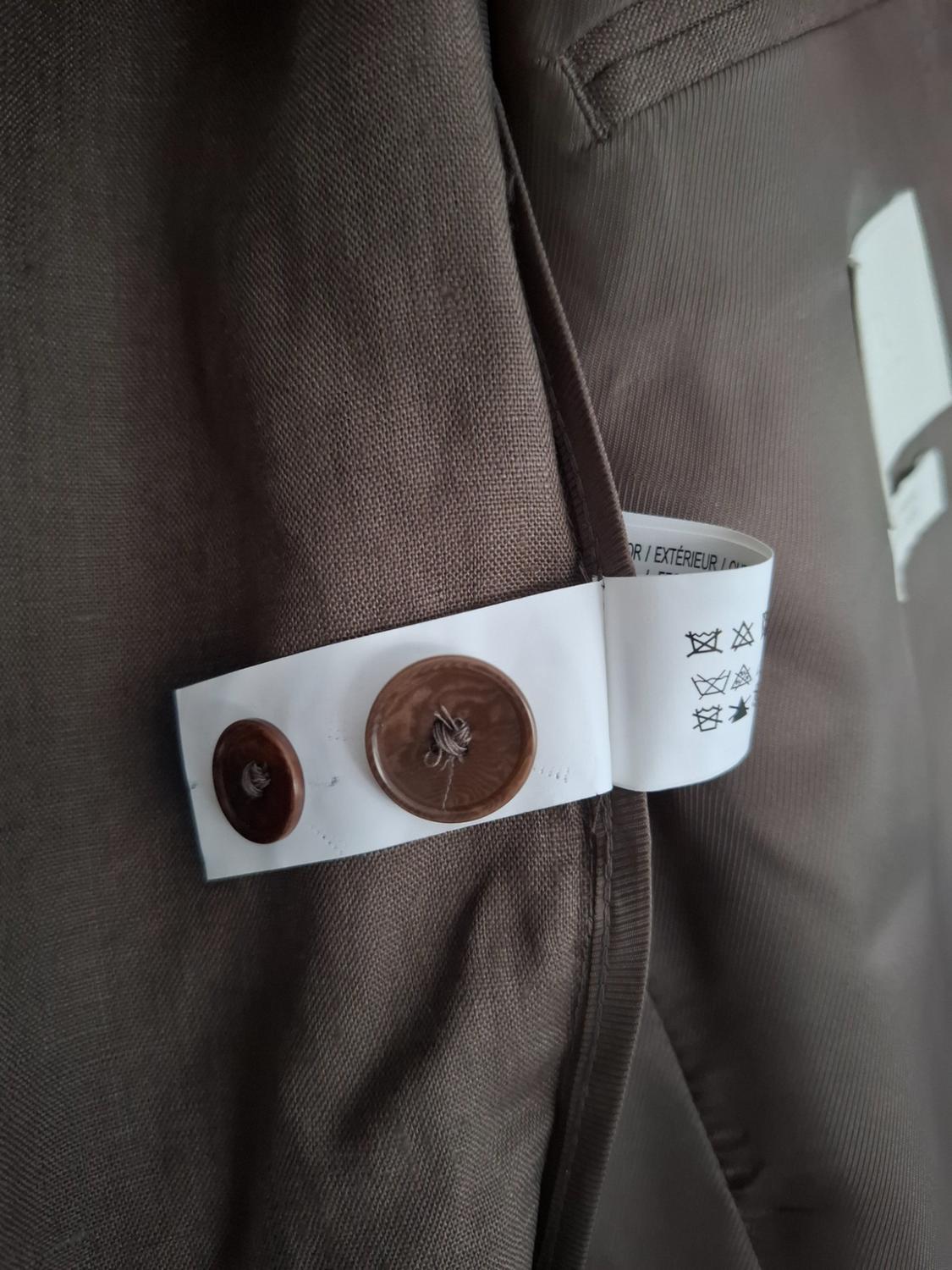 100% LINEN SUIT BLAZER - Image 3