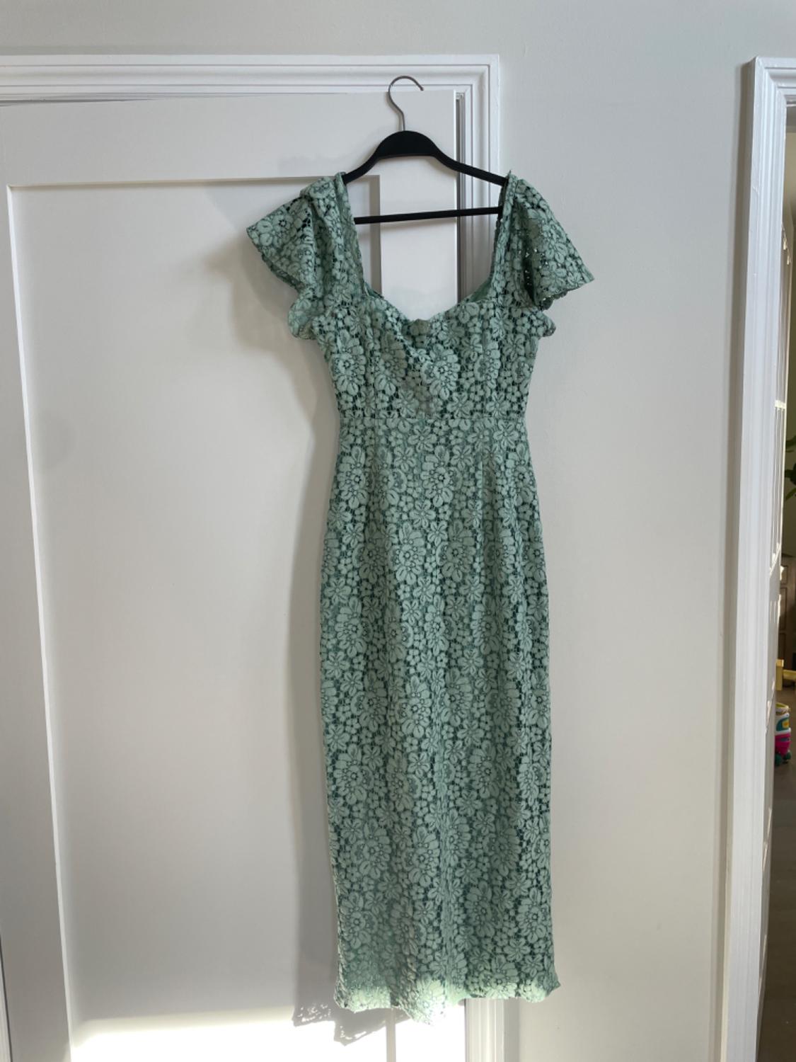 VESTIDO MIDI ENCAJE - Image 3