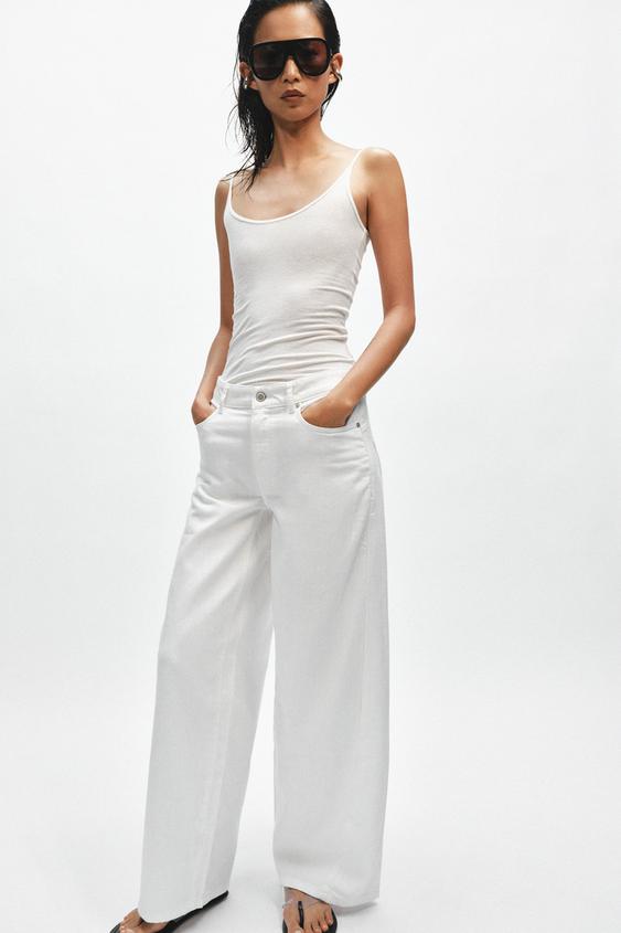 ZW COLLECTION LOOSE BARREL MID-RISE JEANS from Zara - $79.90